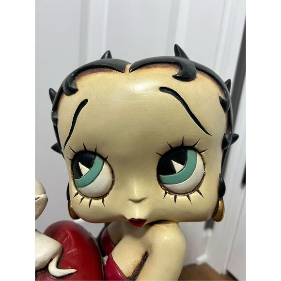 Betty Boop Vintage Rare Statue/Sculpture With Pudgy - Picture 2 of 16